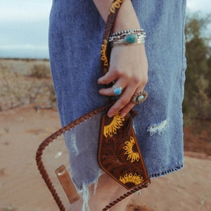 The Sunflower Fields Clear Bag, a Haute Southern Hyde by Beth Marie Exclusive image 6