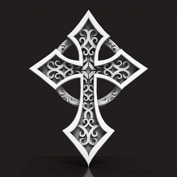 Christian cross, 3d Stl Model, Jesus, Artcam, Wood Working, Cnc Relief, 3D Cnc Model, Cnc Router, Cnc Carving, Carving Machine