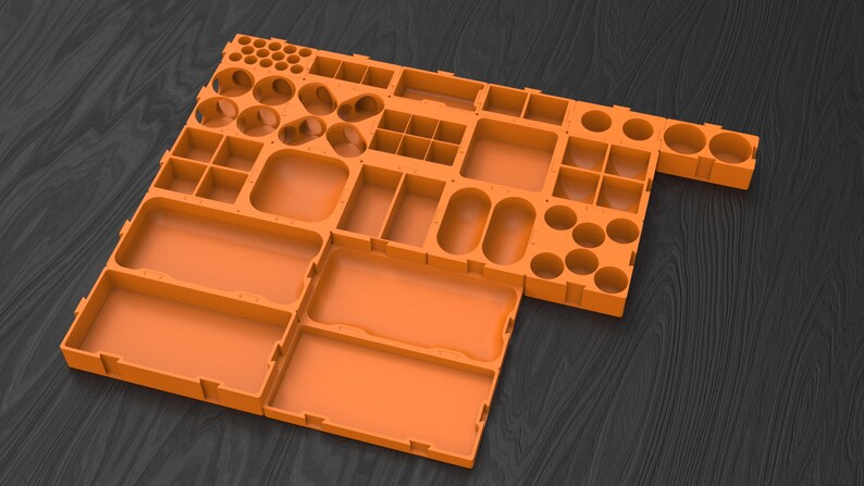 20 Pcs Make up Organizer, 3d Stl Model, 3d Printable, Organizer - Etsy
