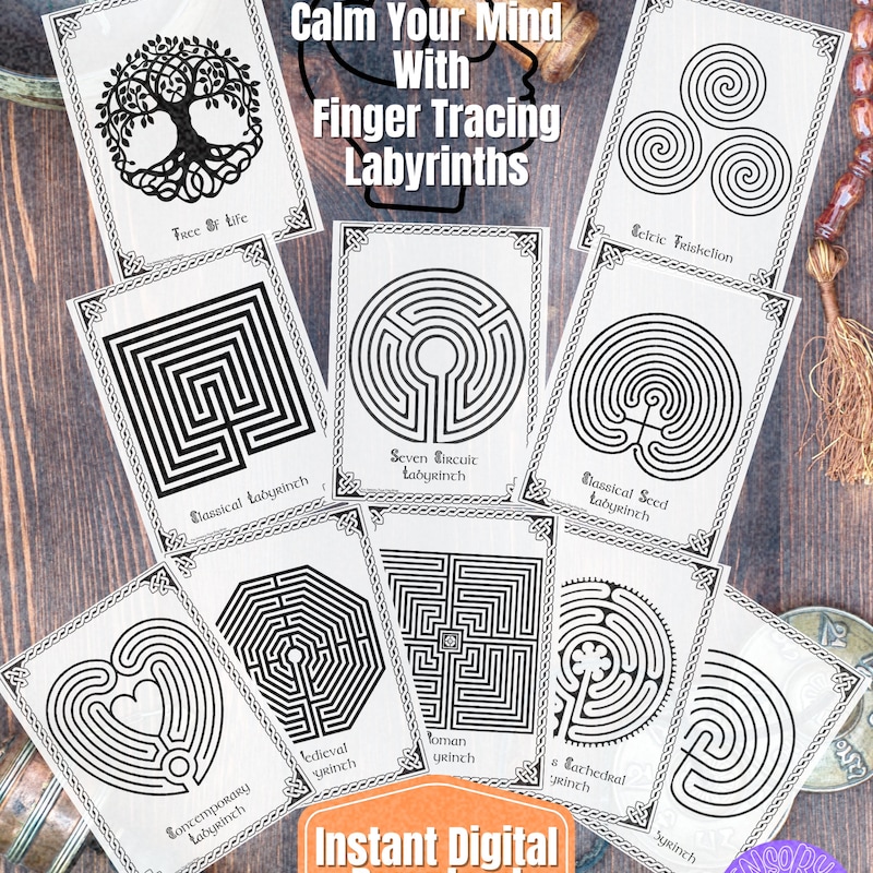 Finger Labyrinth - Etsy