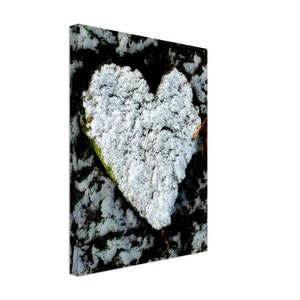 Snow Heart Wall Art| Interior Decoration| Unique Home Décor| Wallart For Living Room| Wall Decoration for Home & Office