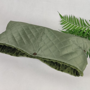 Hand muff, stroller gloves, pram accessories for winter walk for parents, baby shower gift, waterproof pushchair, universal for walks