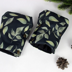 Hand muff, stroller gloves, pram accessories for winter walk for kids, baby shower gift, waterproof pushchair, universal for bike, scooter