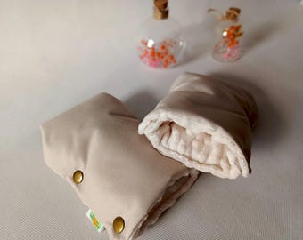 Hand muff, stroller gloves, pram accessories for winter walk for kids, baby shower gift, waterproof pushchair, universal for bike, scooter