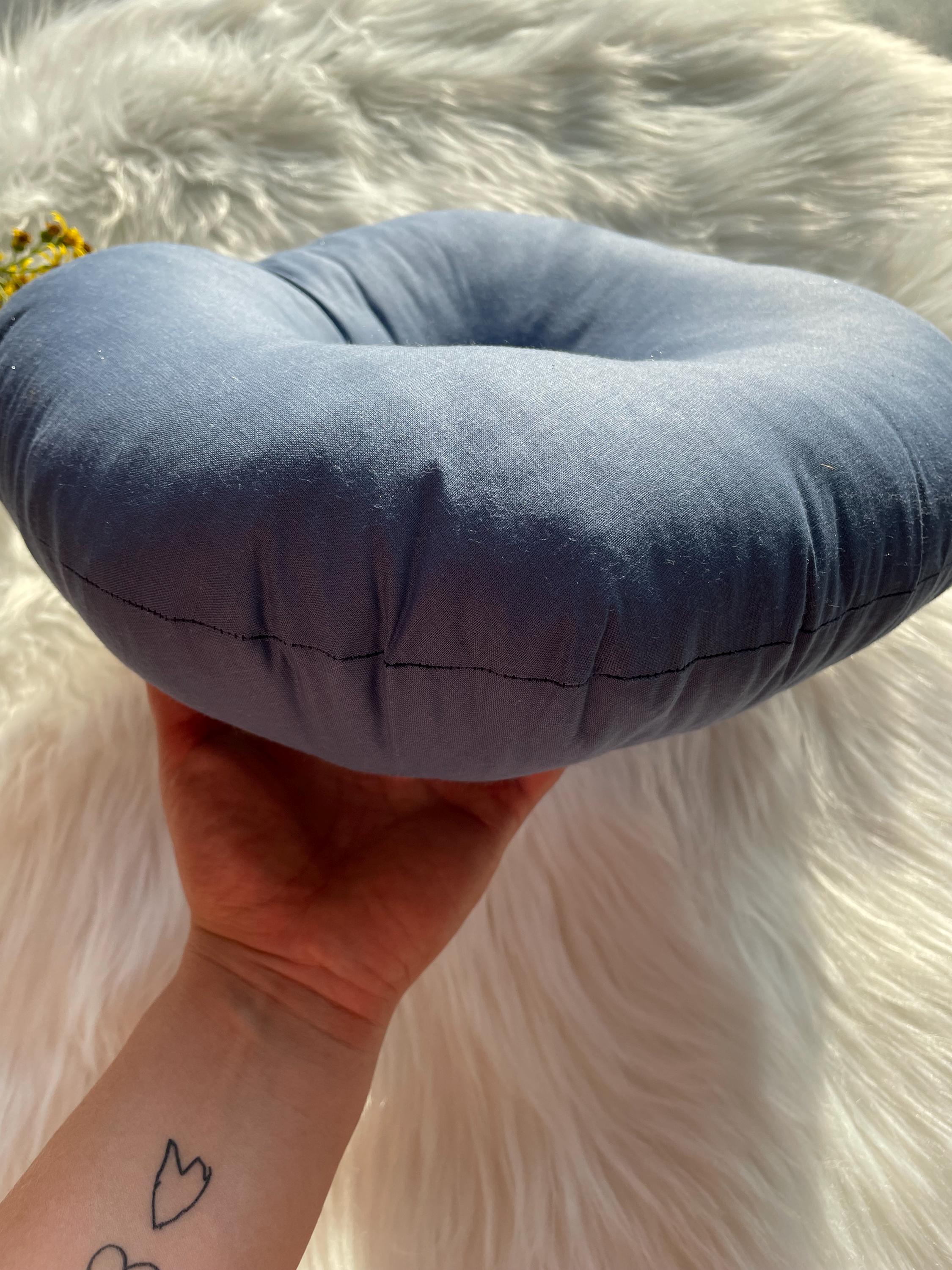 Coussin Anti-Douleur Oreille En Forme De Donut – Soulage Piercings, Otites Et Dormeurs Sur Le Côté – LEKEFETO Vert Confort