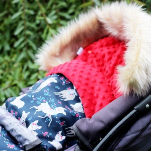 Fußreif für Kinderwagen, für Kinderwagen, wasserdichte Winterspaziergänge, Neugeborenen Kinderwagen Accessoires, Unisex Baby Shower Geschenk Autositz, Enkelkind