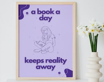 Cartel de inspiración de escritura, arte de inspiración de escritura, impresión digital de escritor, cartel de escritor, cartel de libro, impresión digital de libro, arte de escritor