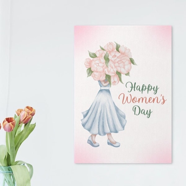 Women's Day Print|Happy Women's Day|March 8th Gift|Women's Day Gift|Women's Day Present|Women's Day Wall Art|Women's Day|Women's Day Digital