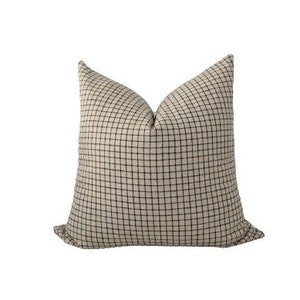 DREW|| 20x20 Checkered Pillow Cover