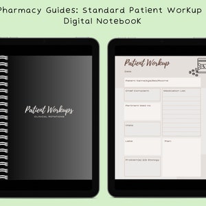 Ultimate Patient Workup Planner | Digital Notebook for Healthcare Professionals