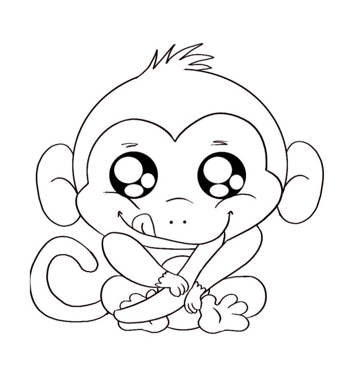 Children's Digital Colouring Pages - Etsy