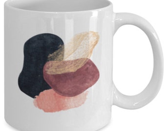 Abstract art mug