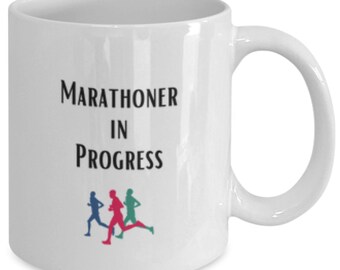 Marathoner in progress