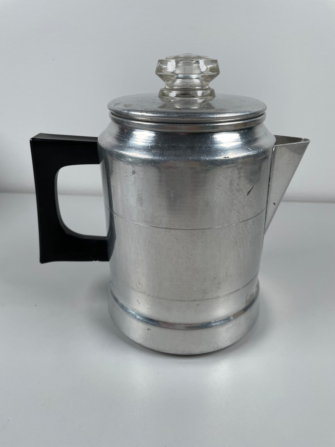 1960s Comets Aluminum Coffee Percolator. Vintage the Popular Etsy