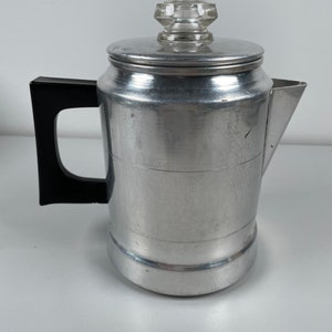 Vintage Aluminum Century Coffee Pot, Coffee Percolator, 5 Cup Coffee Maker, Camping  Coffee Pot, Hiking Coffee Pot, Century Coffee Pot 