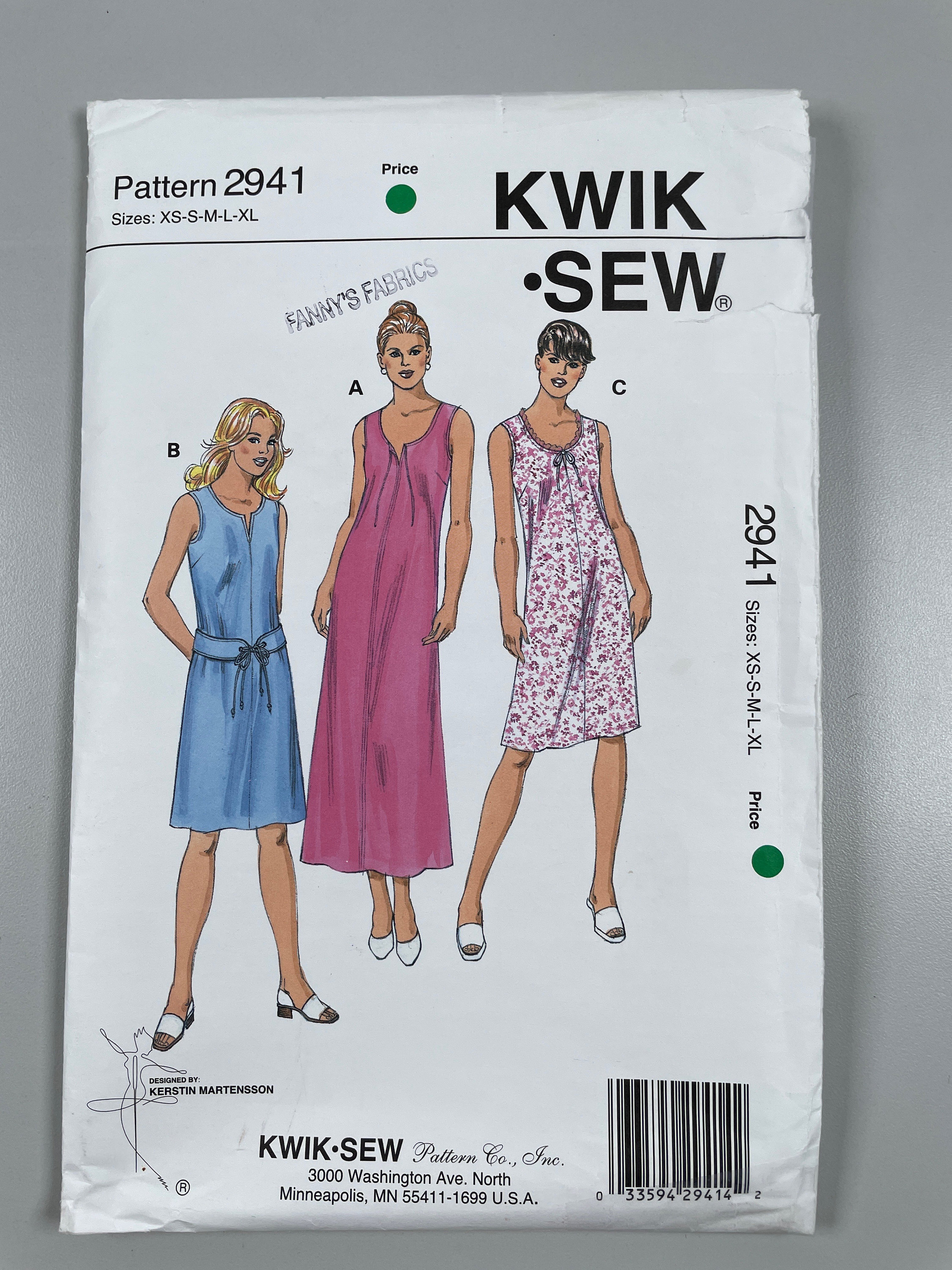 Kwik Sew Patterns -  Canada