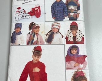 Butterick 4185, Vintage 1995 Sewing Pattern, Childs/girl's/boy's
