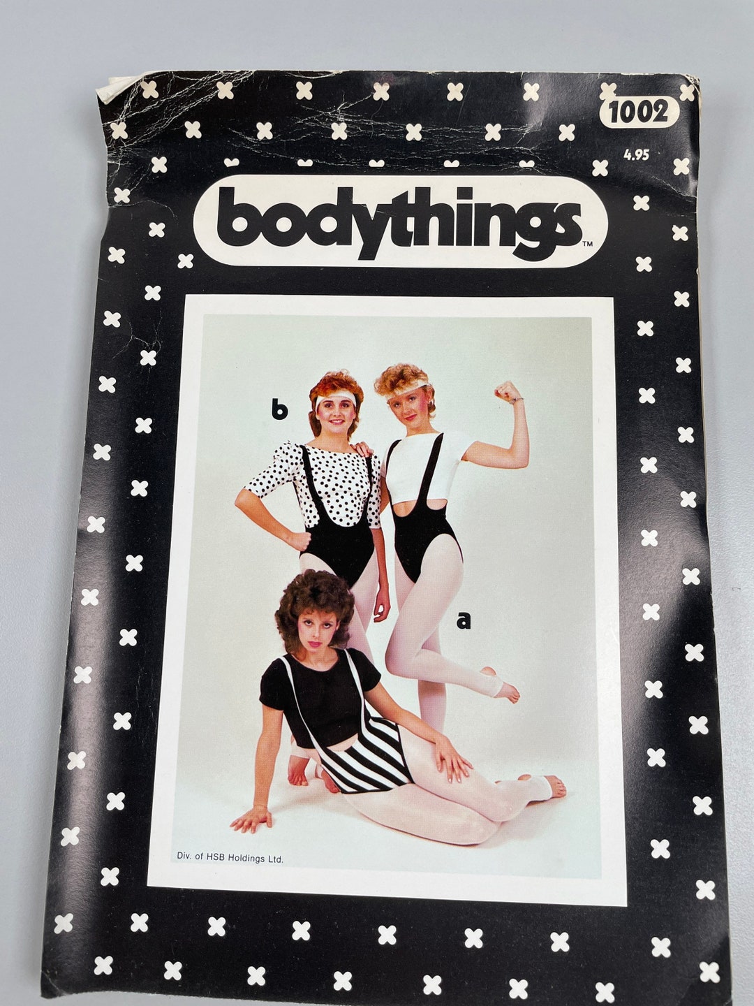 Vintage Bodythings 1002 Dance & Exercise Wear. Maker in Etsy