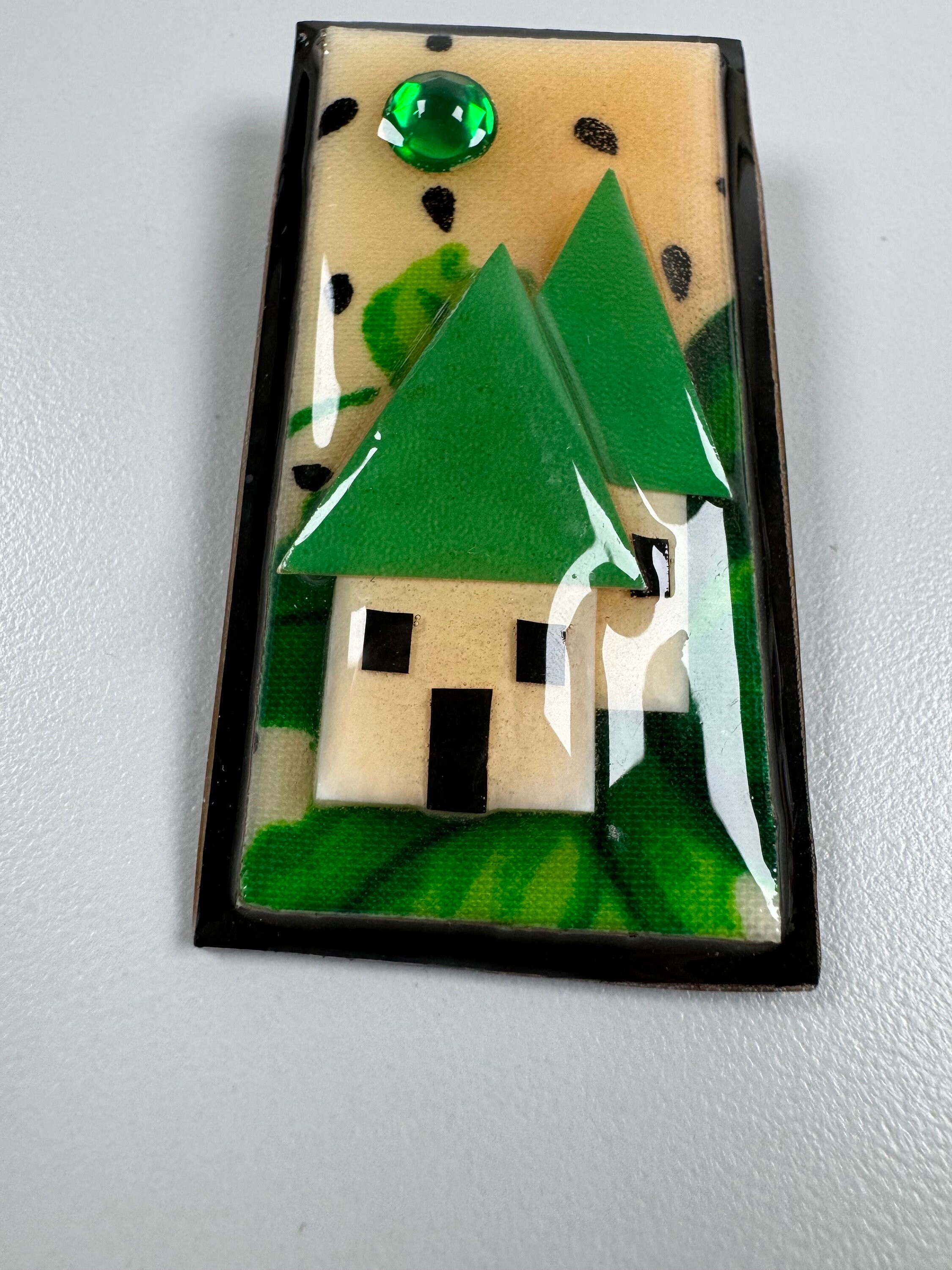 Vintage Handcrafted Signed Homes for Hope by Helping Homes Designs