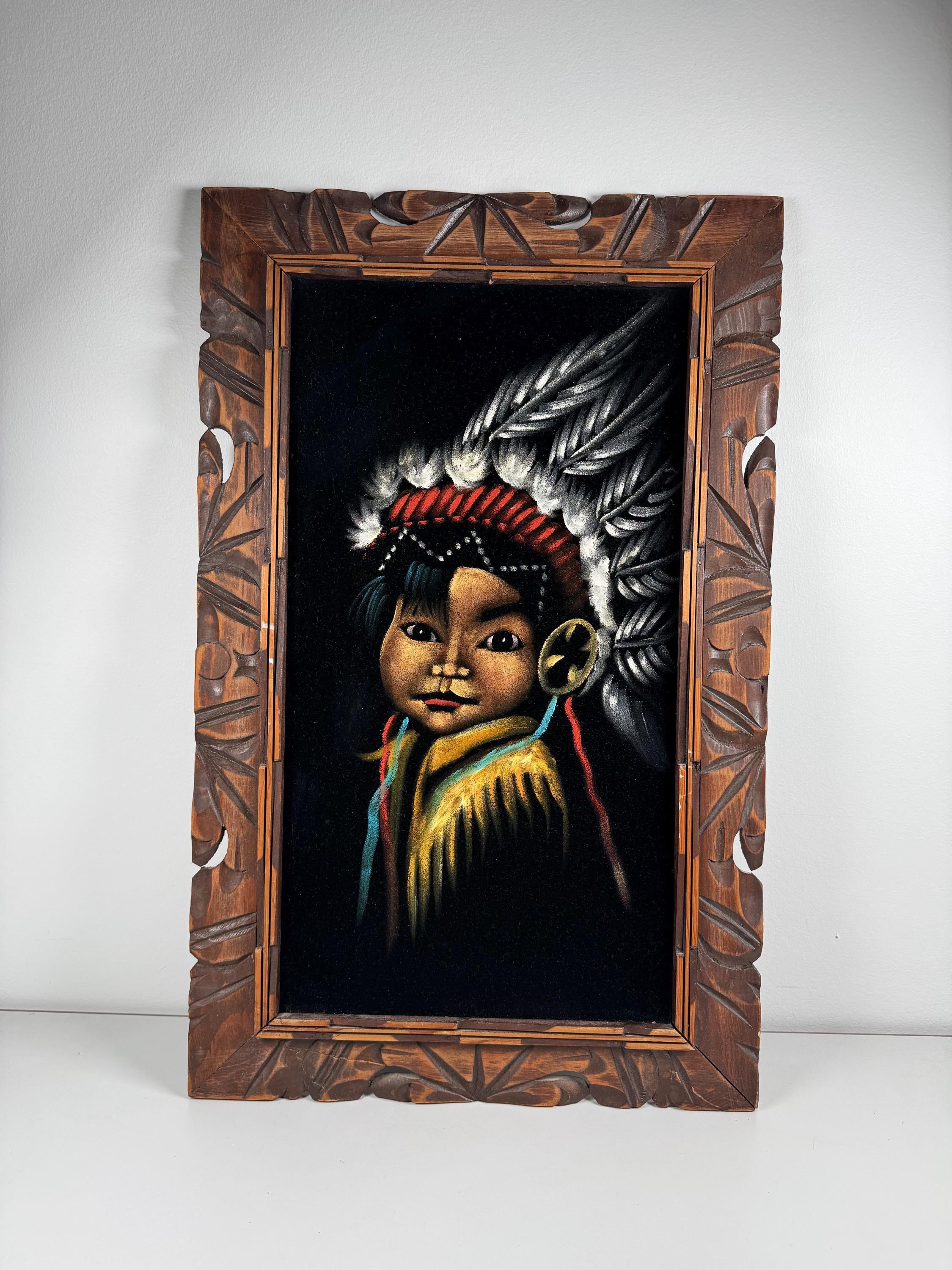 Vintage Velvet Painting - Etsy Canada
