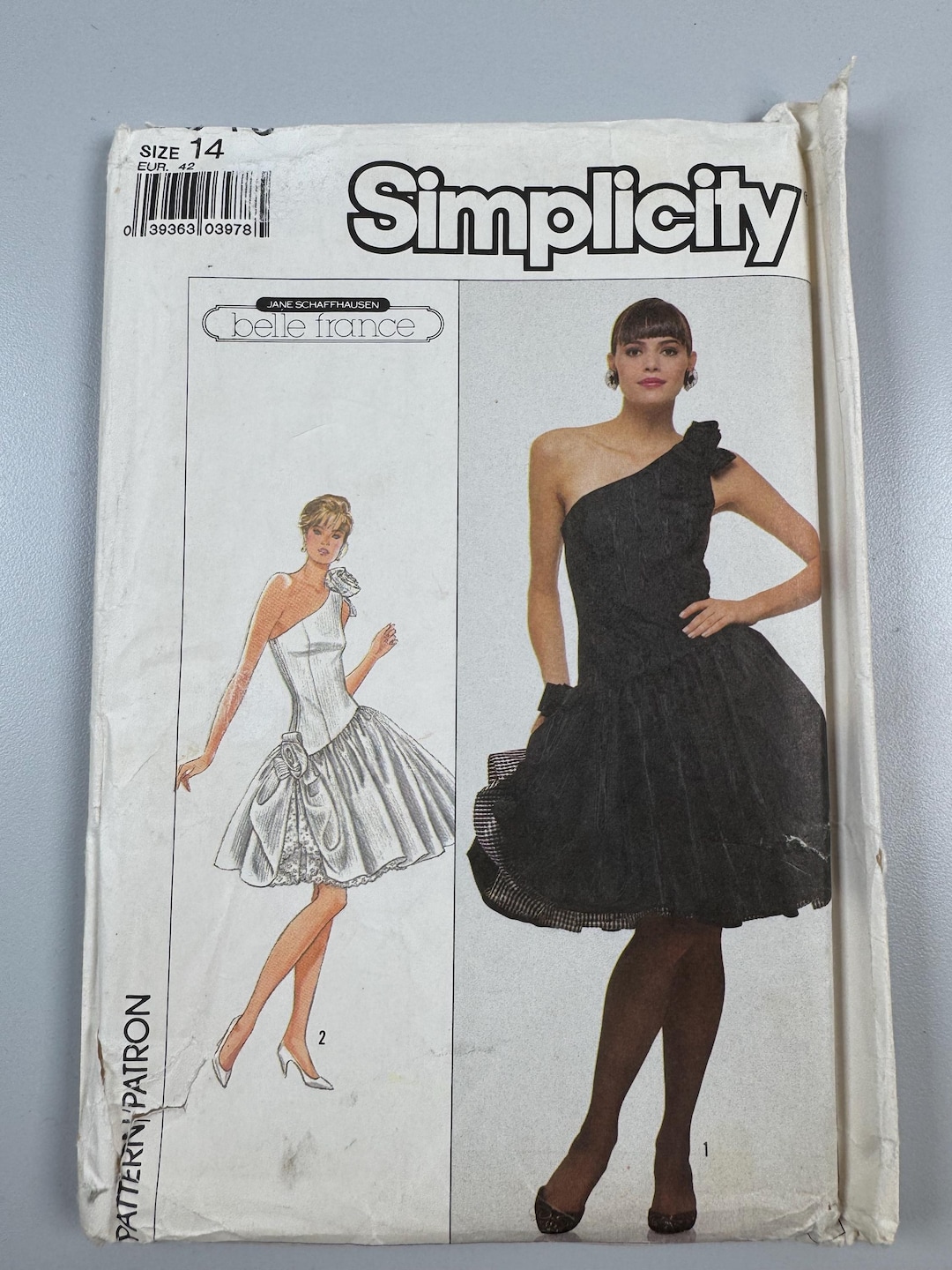 strapless open back dress One Shoulder Mini Dress Sewing Pattern – Rosys Patterns main image 0