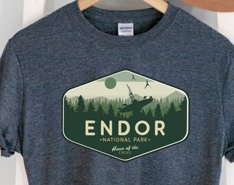 Endor National Park, Gift for Nerds, May the Force Be With You