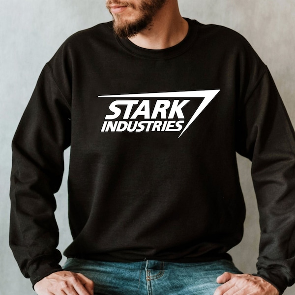 Stark Industries Crewneck, Superhero Sweatshirt, Nerdy Gift, Geeky Christmas Present