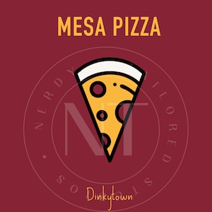 Univeristy of Minnesota Print Posters, Trendy Gopher Posters, Late night Pizza, By The Slice