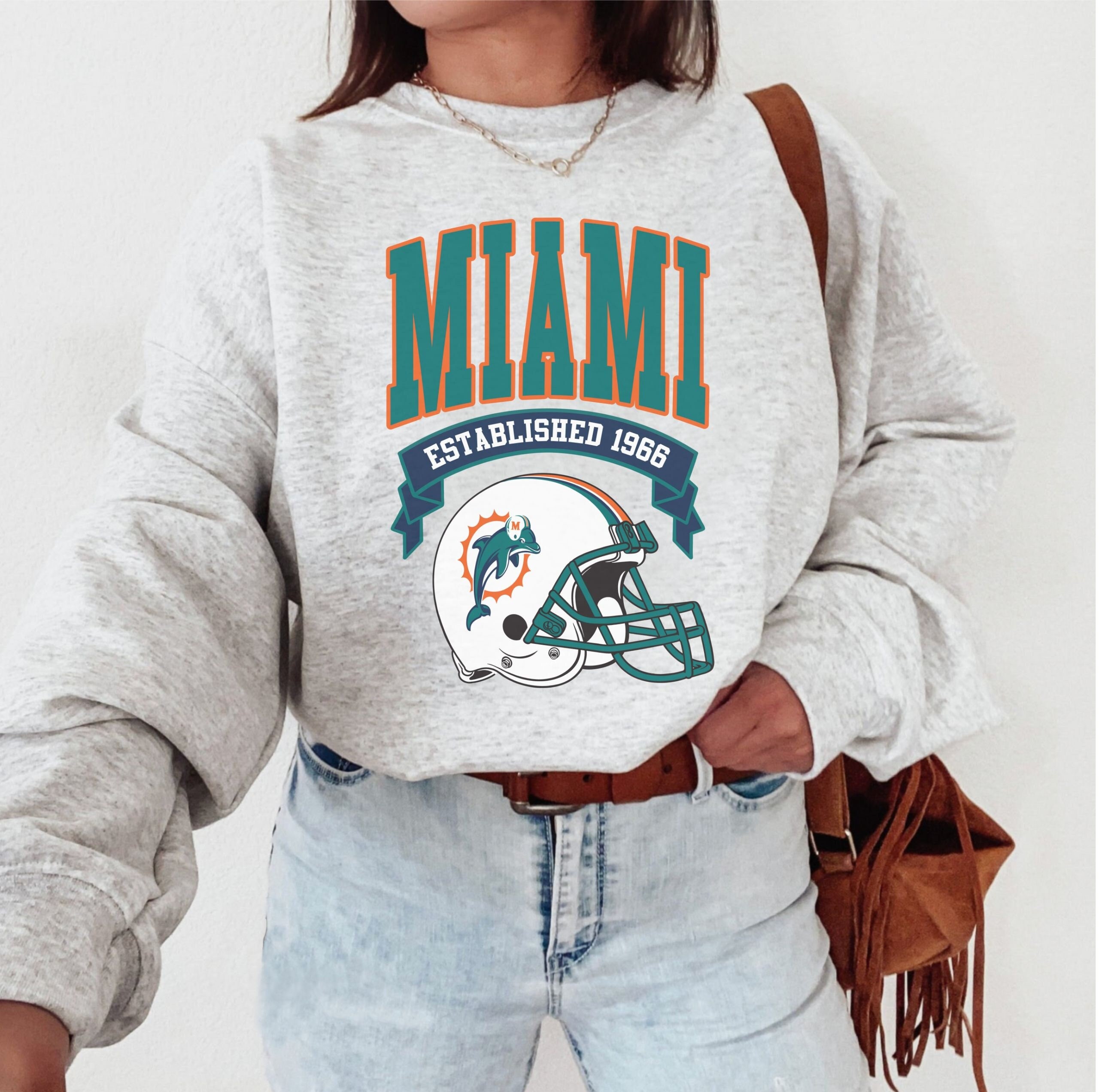 Vintage 80s Miami Dolphins Jersey Tee – Total Recall Vintage