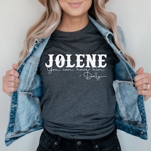 Jolene Dolly Parton Graphic Tee, Country Musik Shirt, Vintage Band T, Geschenk für Country Musik Liebhaber