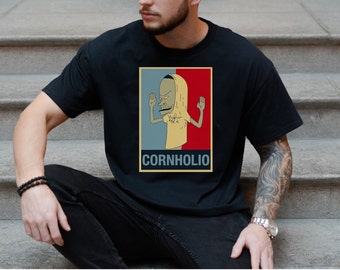 Cornholio Graphic Tee, Beavis and Butthead Shirt, Funny Retro 1990s Shirt, Old Cartoon TV Show Gift