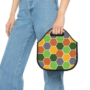 Catan Themed Neoprene Lunch Bag