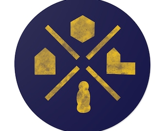 Catan Vinyl Sticker, Settler of Catan Game Pieces, Catan Vinyl Sticker