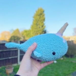 Narwhal Plush Etsy UK