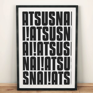 Ats Us Nai #2 Wall Art Print, Northern Irish Craic, Housewarming Gift