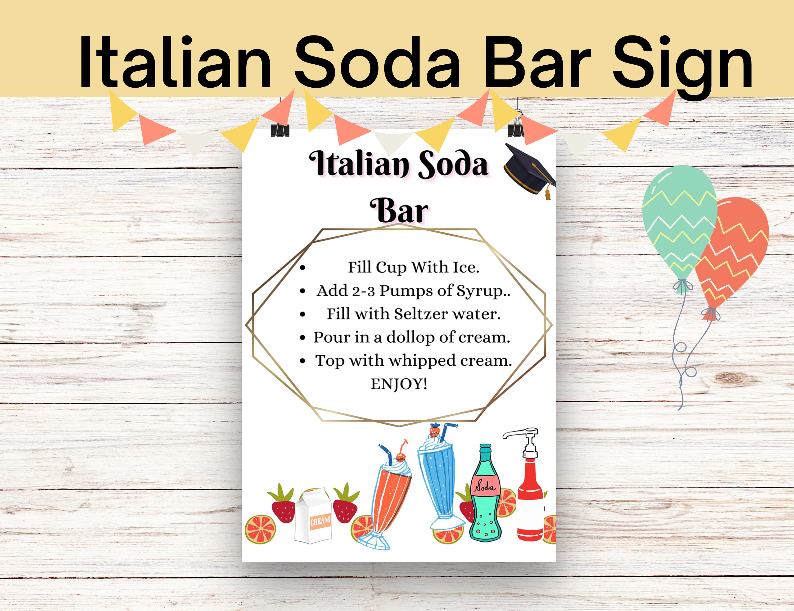 Graduation Party Table Signs Printable Grad Party Signs - Etsy