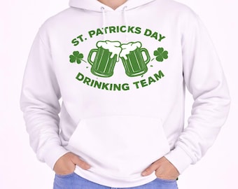 St Patricks Day-tröja med lockigt tyg, irländsk öl, ölälskare, ölälskare, ölälskare, unisex hoodie