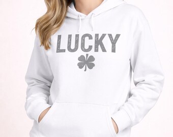 Lucky Shamrock Shirt, St Patricks Lucky Shirt, Minimalist Shirt, Lucky Clover Shirt, Saint Patricks Day Shirt, Irish Shirt, Unisex T-Shirt