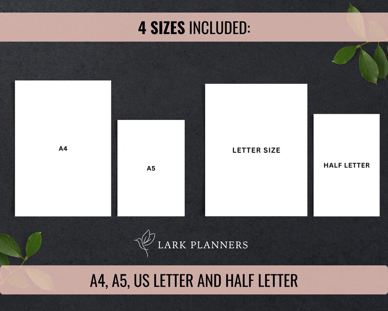 Health Tracker Printable Bullet Journal Page Health Journal Symptom