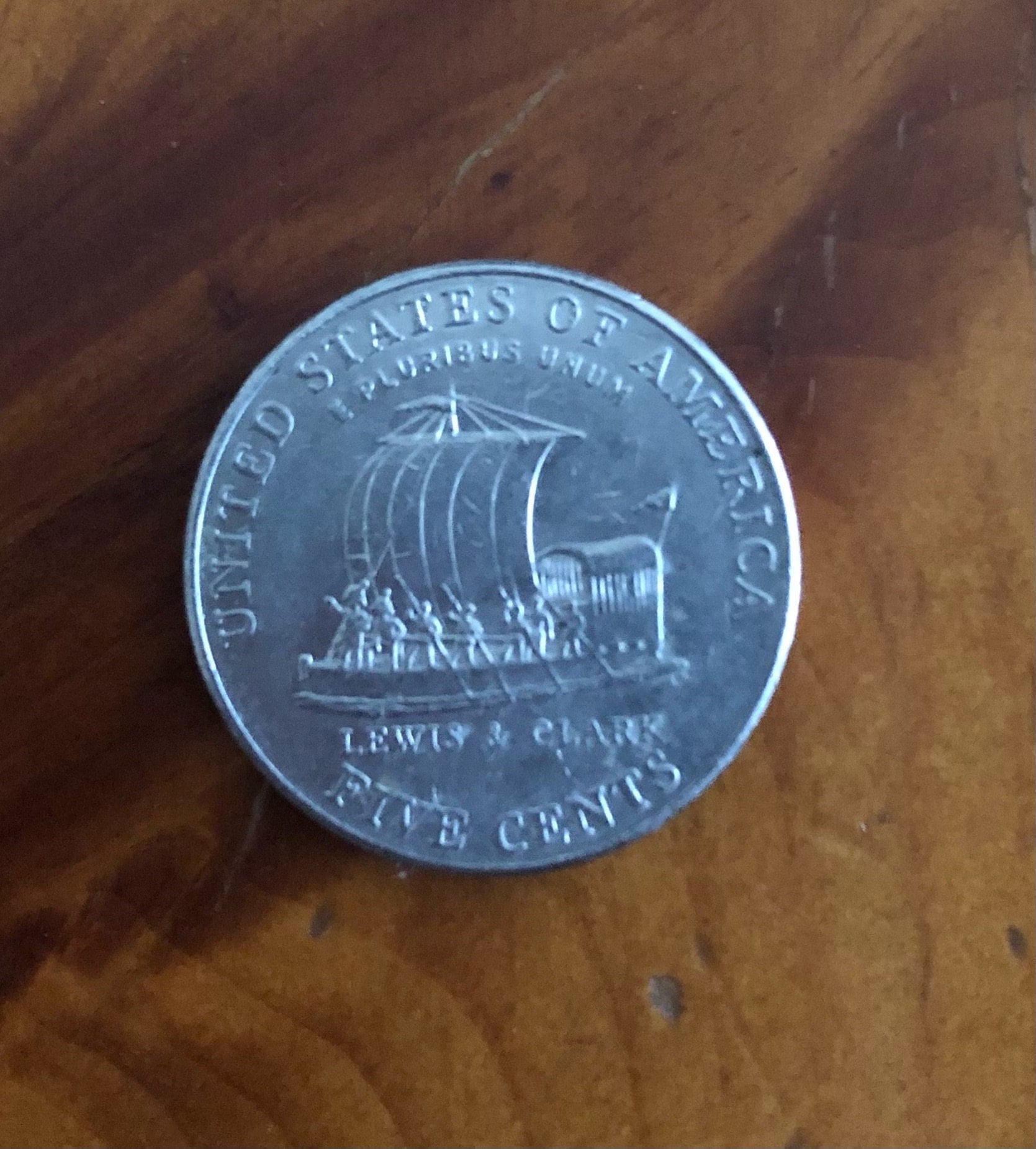 2004 Lewis and Clark Boat Nickel