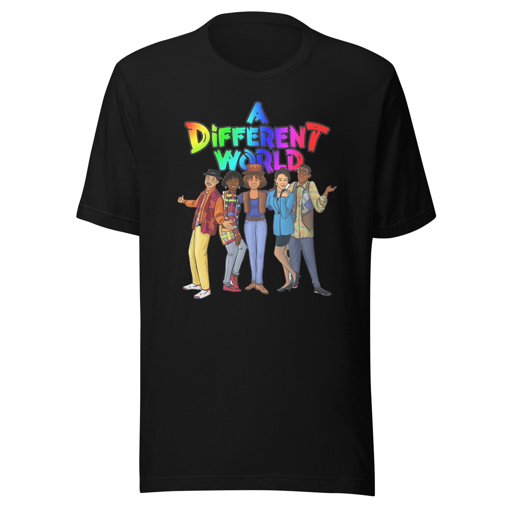 A Different World T-shirt 80’s TV Sitcom Animated Cast - Etsy