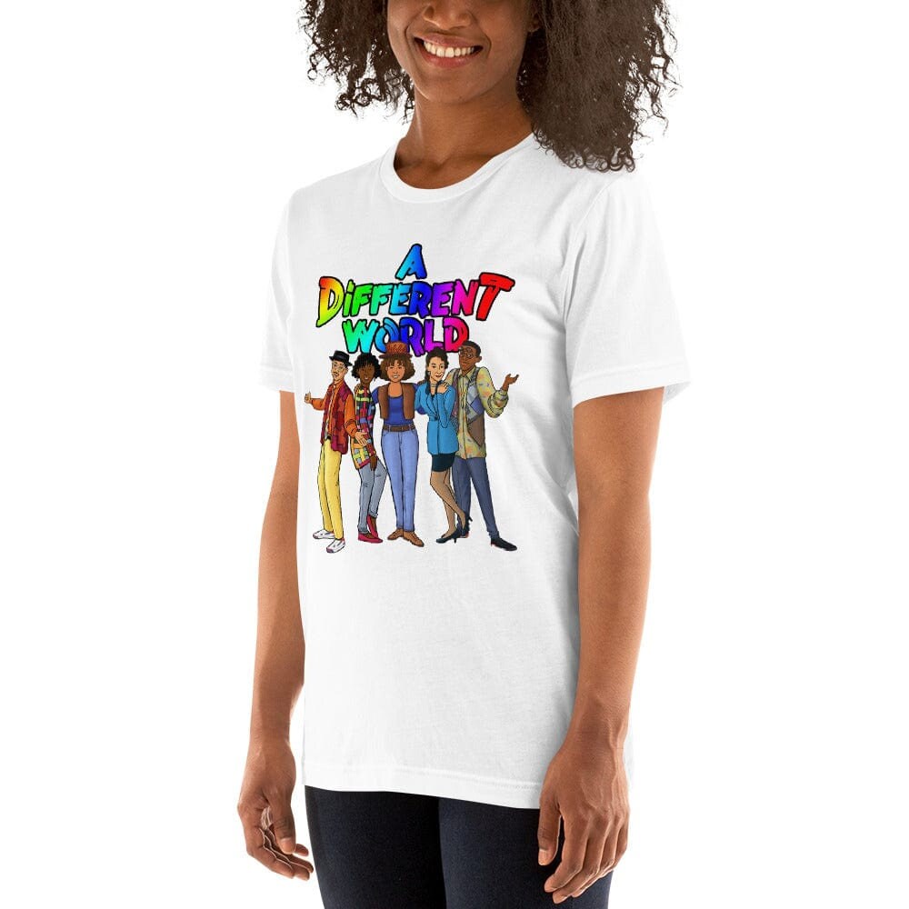 A Different World T-shirt 80’s TV Sitcom Animated Cast - Etsy