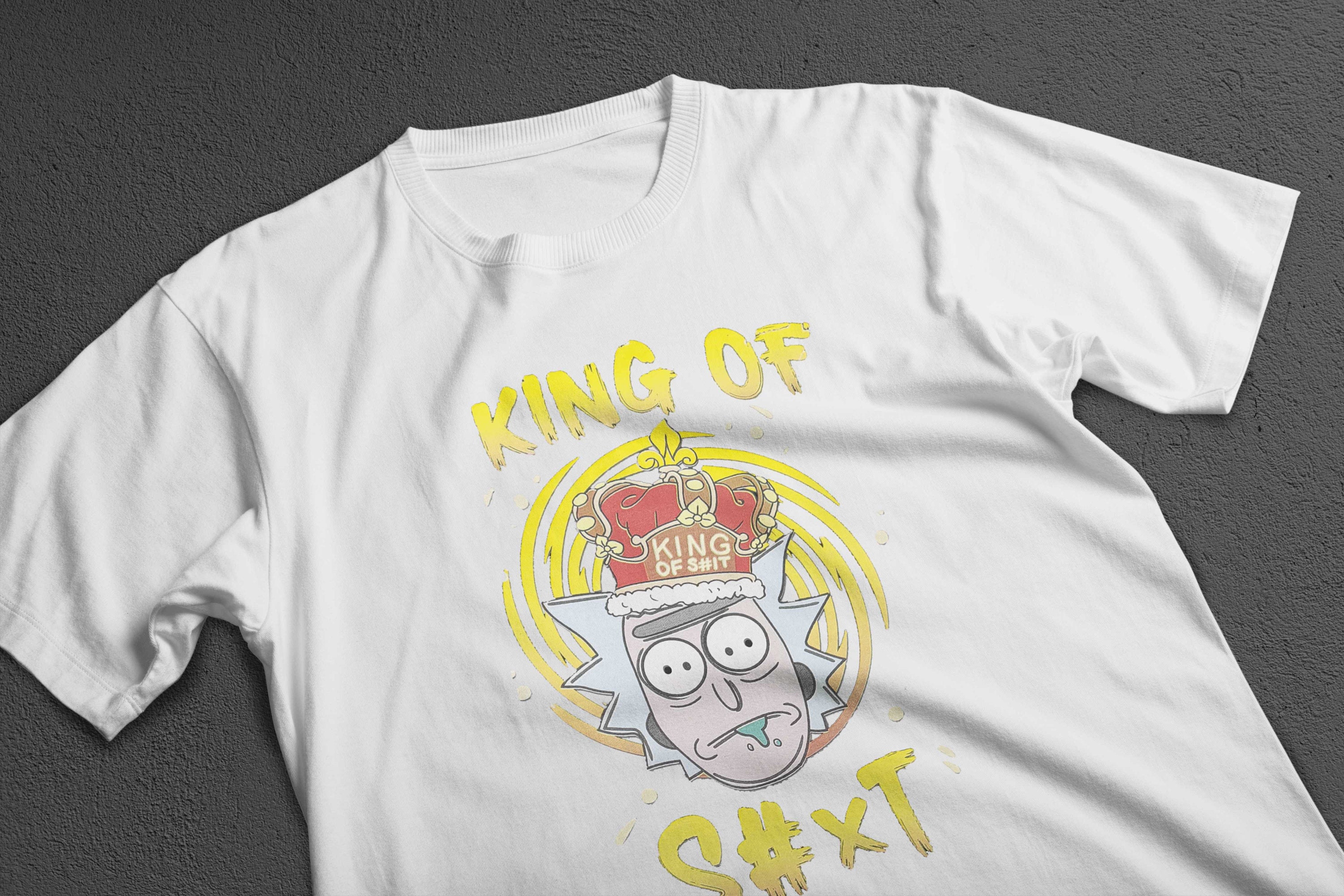 Discover Camiseta Rick y Rickandmorty Dibujos Animados Divertido para Hombre Mujer