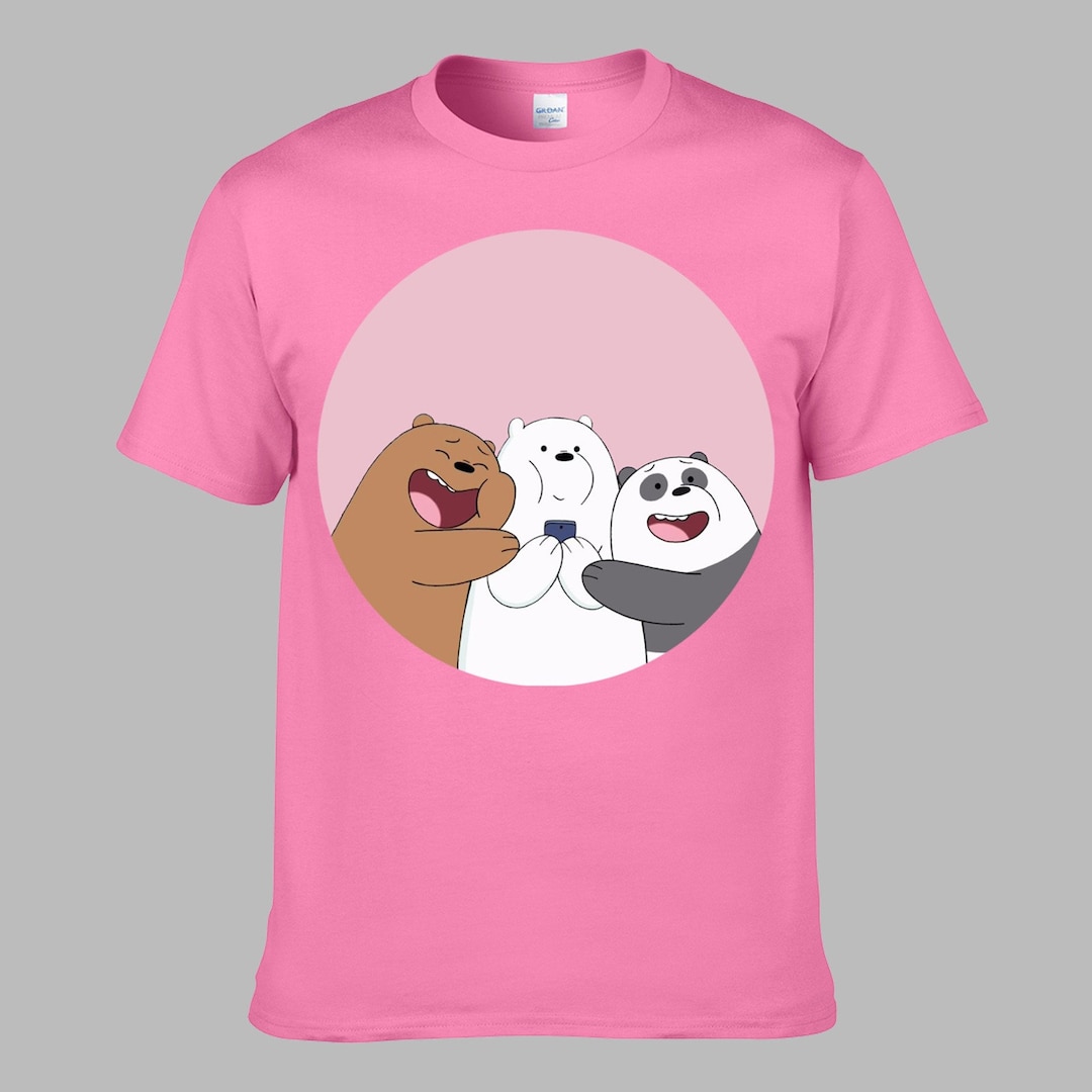 Camiseta We Bare Bears "I Have Sweets For You" Para Hombre - Talla 3XL, Color Blanco, Algodón