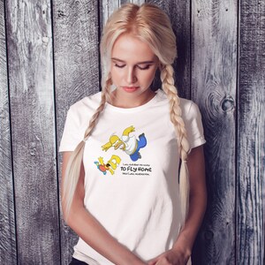 Bart Simpson T-Shirt | The Simpsons Shirt | Unisex Simpsons Shirt | Homer And Bart Tee | Gift Fot Dad | Fathers Day Gift