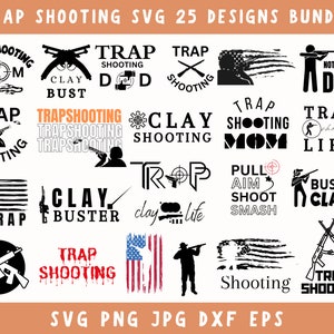 Trap Shooting Svg,Trap Shooting Png, Trap Shooting Clipart, Trap Shooting Dxf , Clay Shooting Svg, Svg File, Silhouette,Svg Files For Cricut