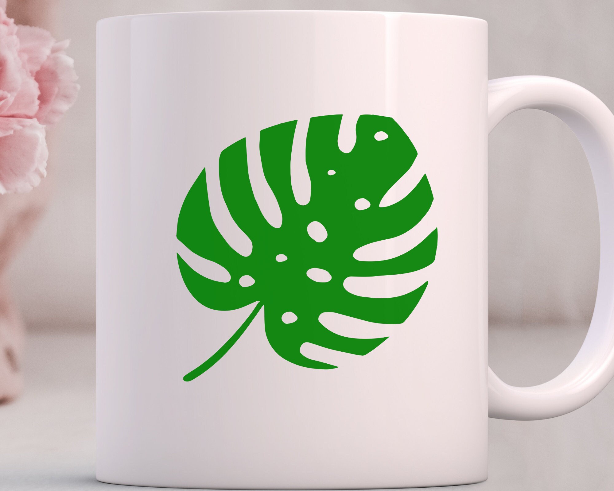 Monstera Leaf Svg Bundle Tropical Leaves Svg Monstera - Etsy