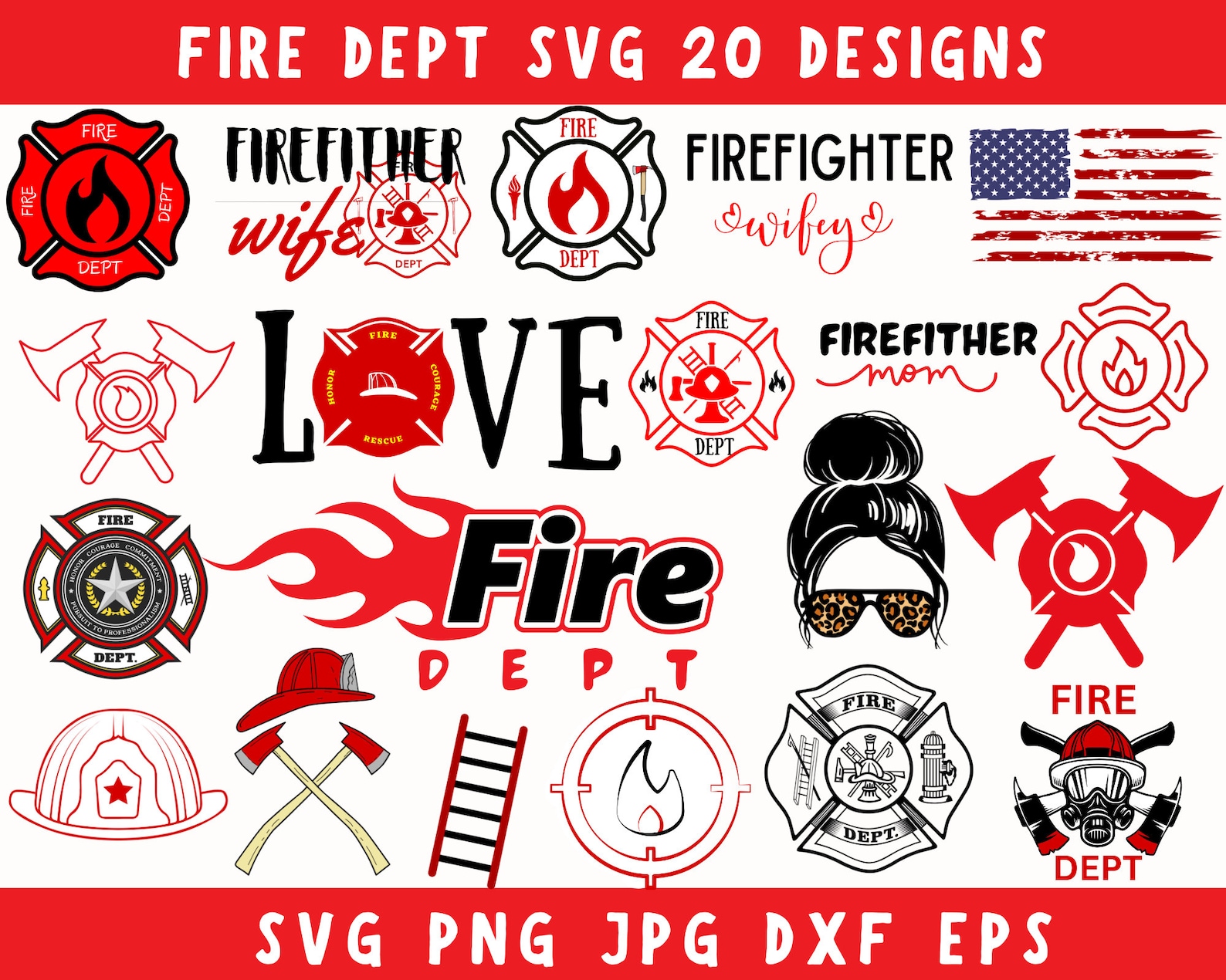 Firefighting Svg Fire Dept Svg, Firefighter Svg, Fire Department Svg, Distressed Flag ...