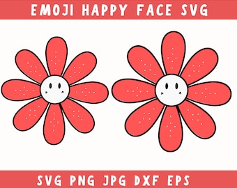 Emoji SVG, Emoji PNG, Smiley Face Svg, Happy Face Svg, Emoji Clipart, Smiley Svg, Smiley Face Cricut, Emoji Dxf, Emoji Silhouette