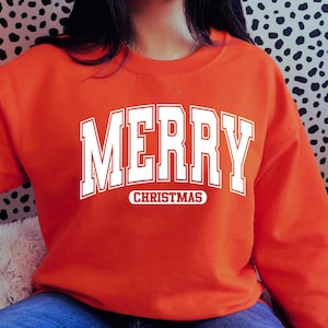 Merry Christmas SVG, Merry Christmas PNG, Christmas Sublimation Shirt SVG, Merry Varsity Png, Retro Christmas Svg, Digital Download Png File